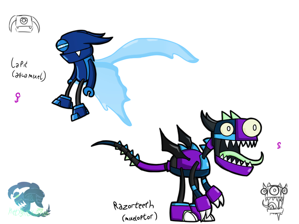 My new Mixel Ocs