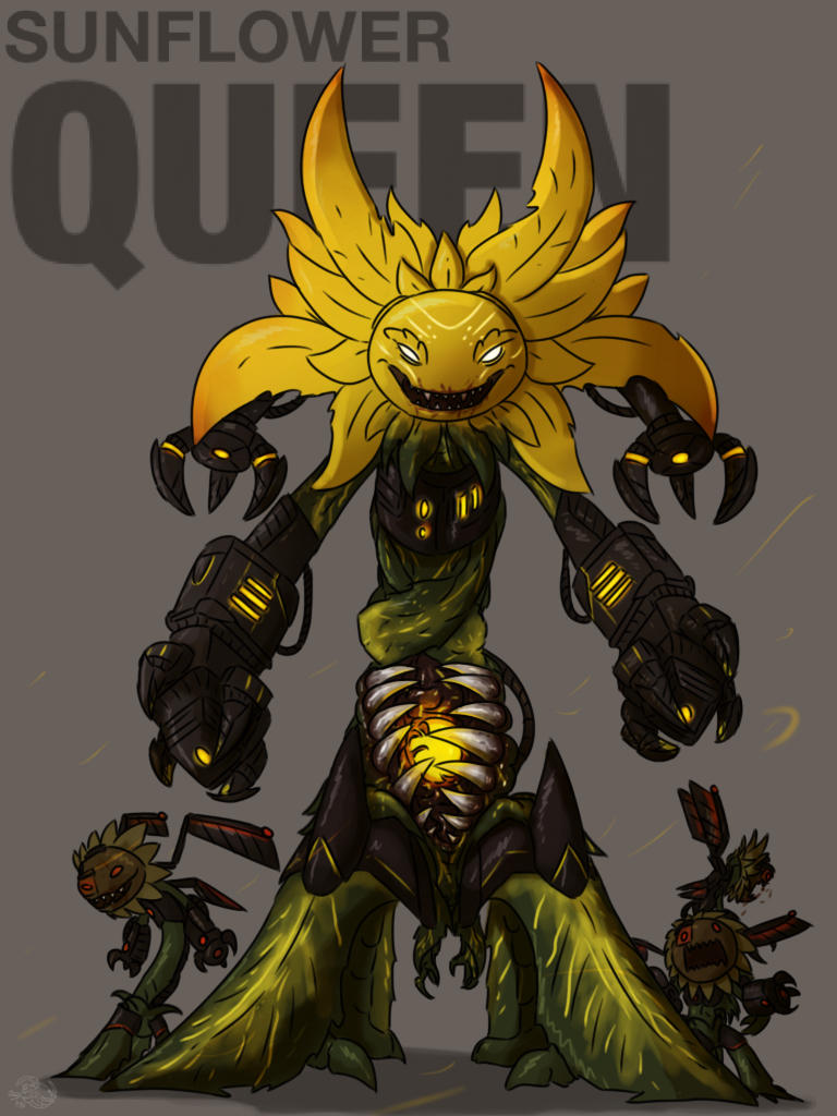 Sunflower Queen By Kittygirlxjanax On DeviantArt sunflower-queen-by-kittygirlxjanax-on-deviantart