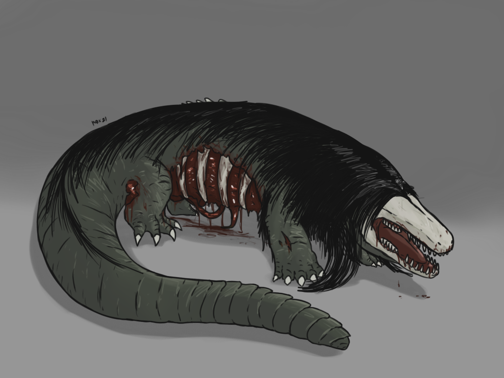 SCP-682 the indestructible reptile