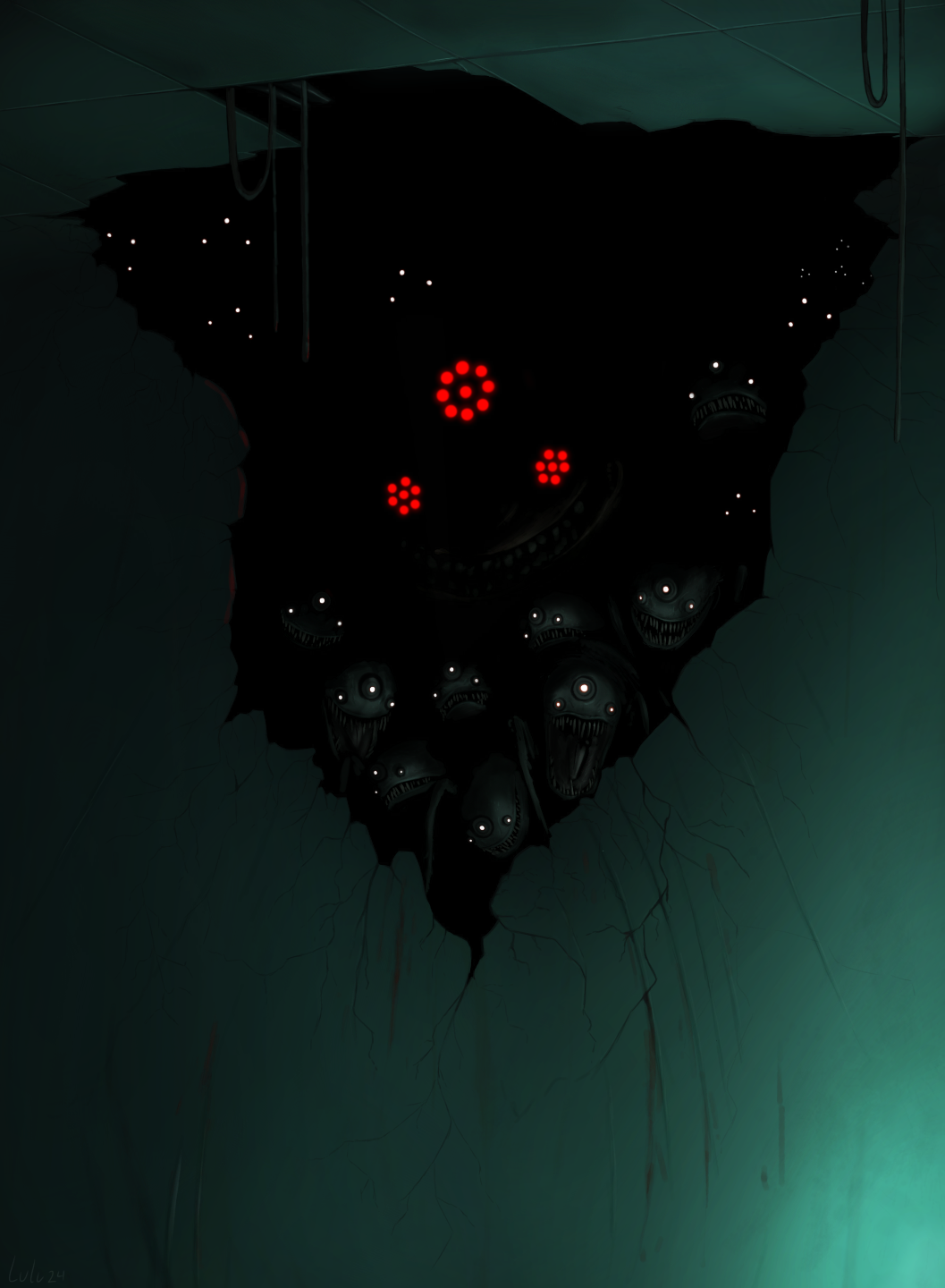 They're lurking in the shadows