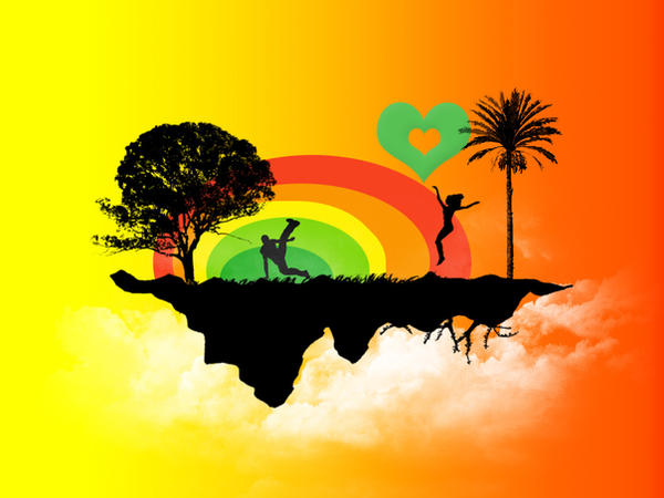 Vector Rainbow Wallpaper by zeebraore on DeviantArt