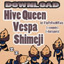Hive Queen Vespa Shimeji Download