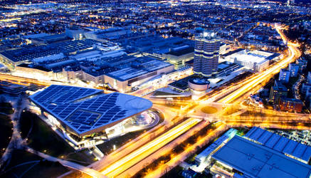 munich at night