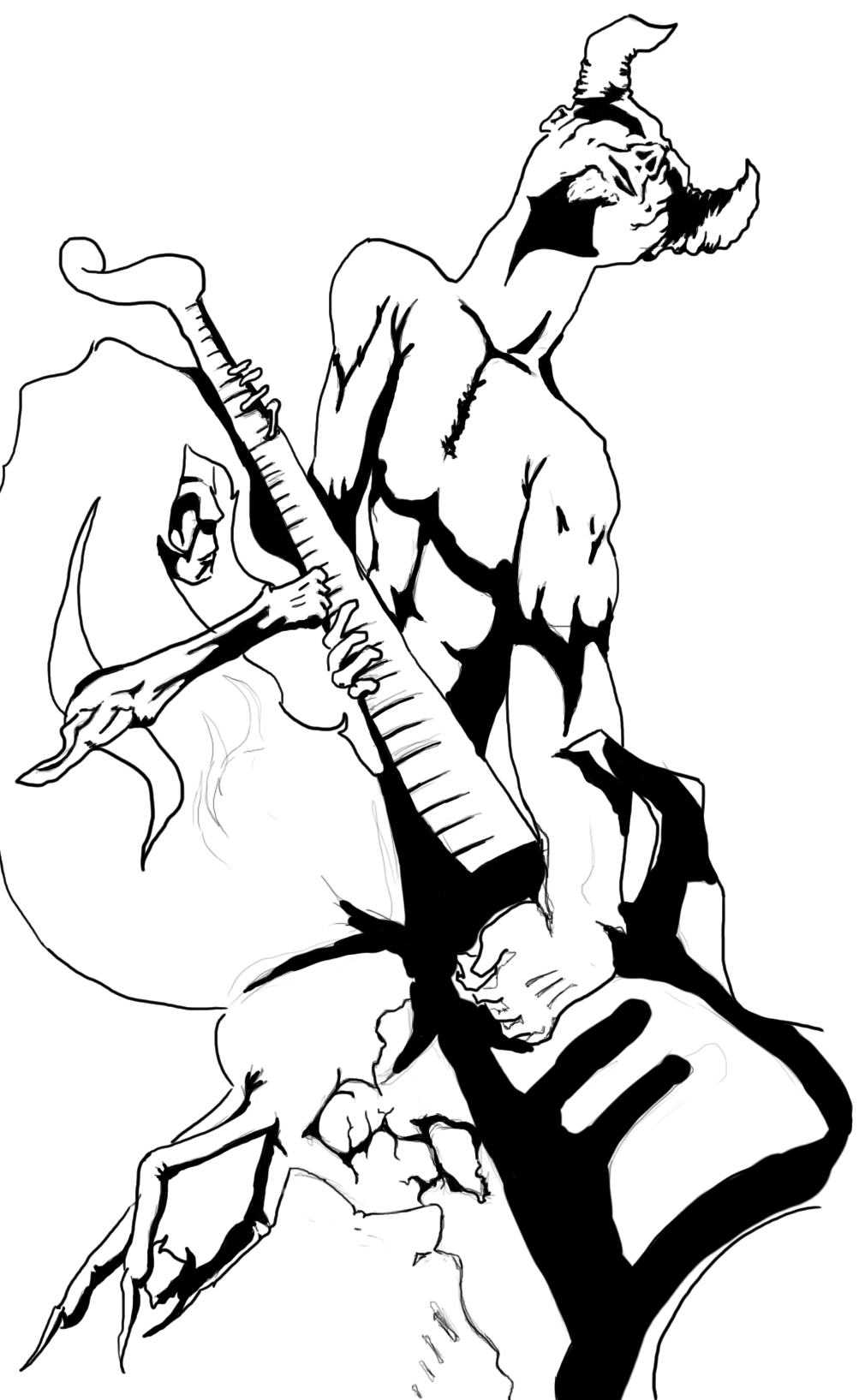 Satan Plays Left-Handed (WIP)