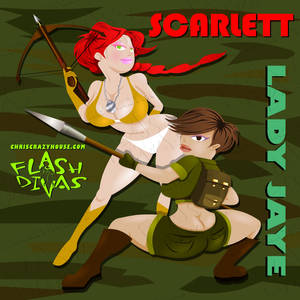 Scarlett and Lady Jaye