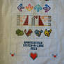 Sprite Stitch Stitch-A-Long Sampler