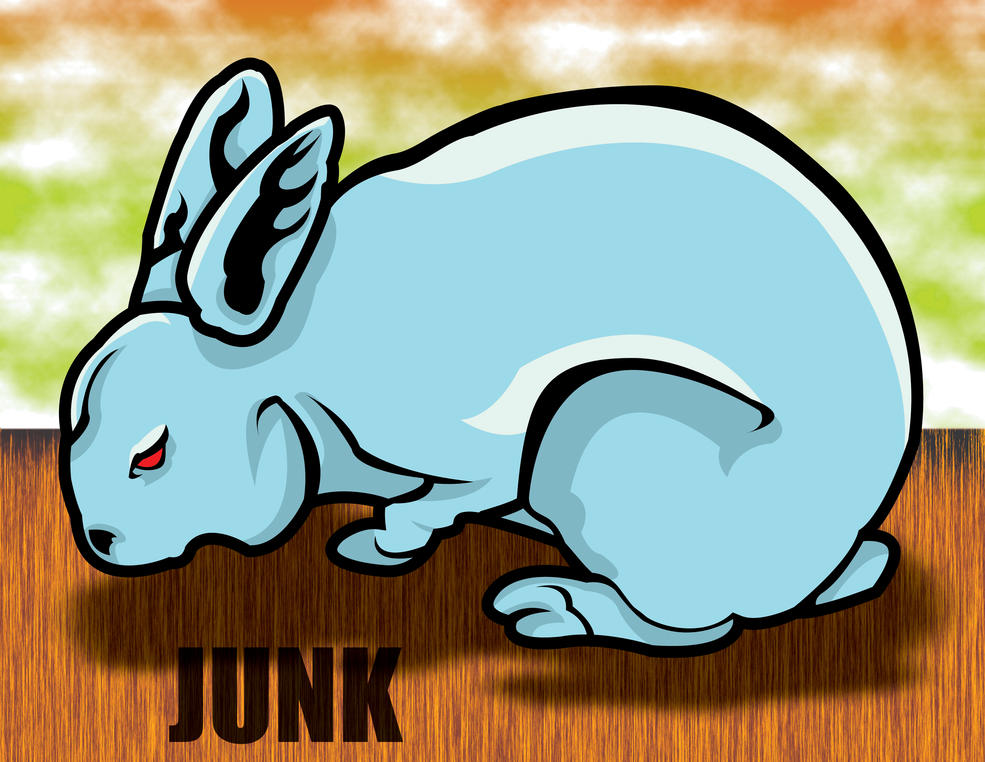 A Junk Rabbit by waxmanjhonny on DeviantArt