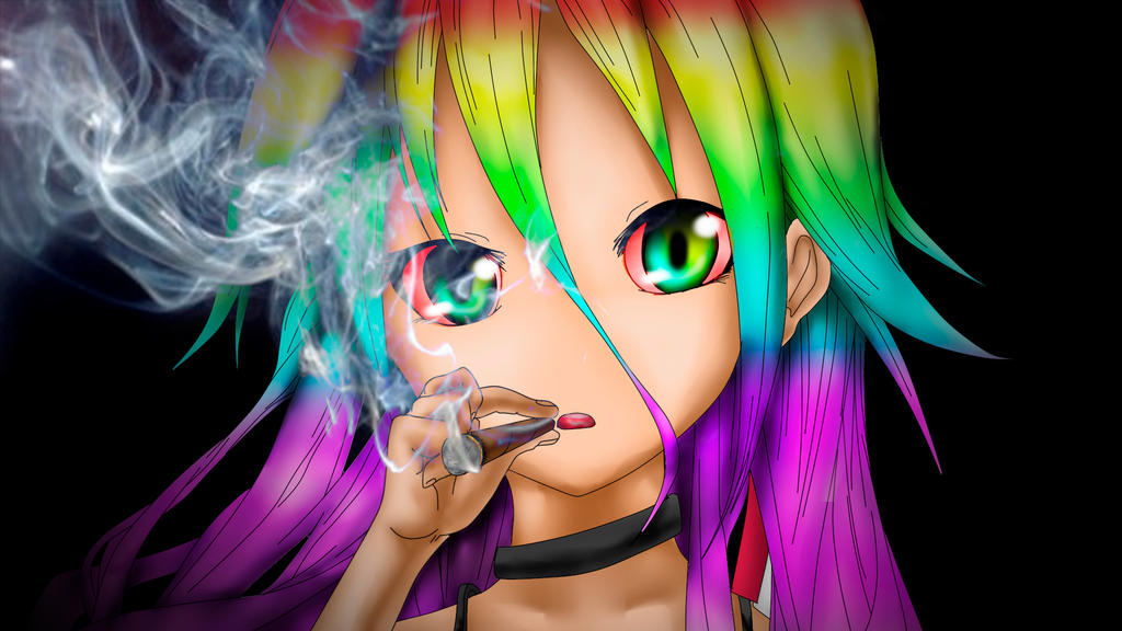 Wallpaper Anime Weed