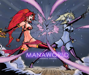 Syx V.S. Veronika:Manaworld Contest Entry