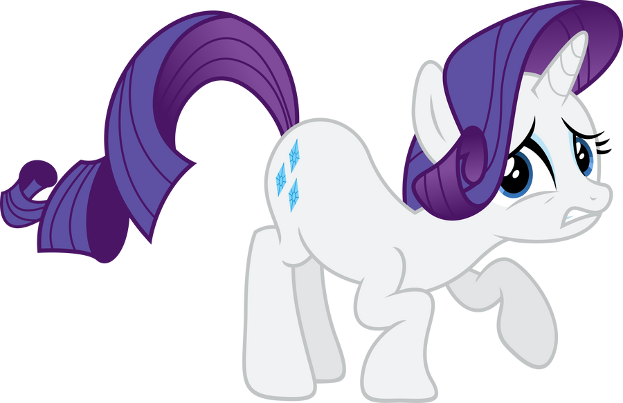 Retarded Rarity Discouraged Rarity by ShadyHorseman on DeviantArt