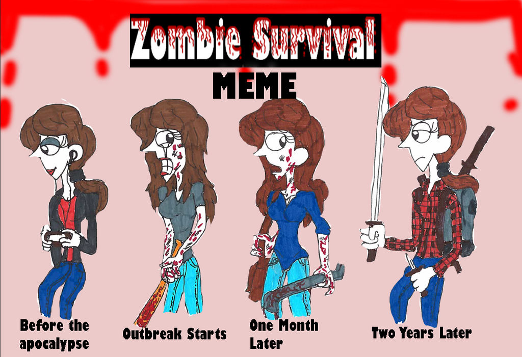 Zombie Survival Meme by TheTFArtist on DeviantArt