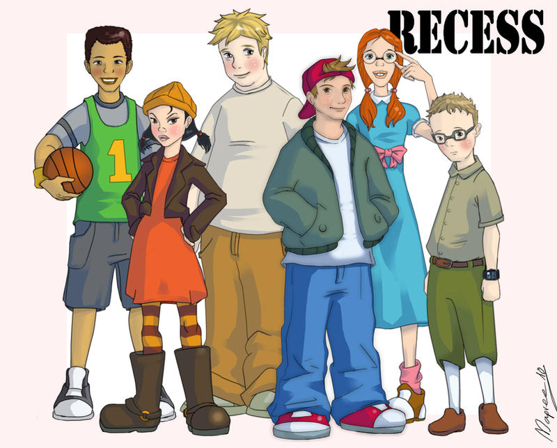Recess... in my own style by Mapvee on DeviantArt Recess... in my own style by Mapvee on DeviantArt