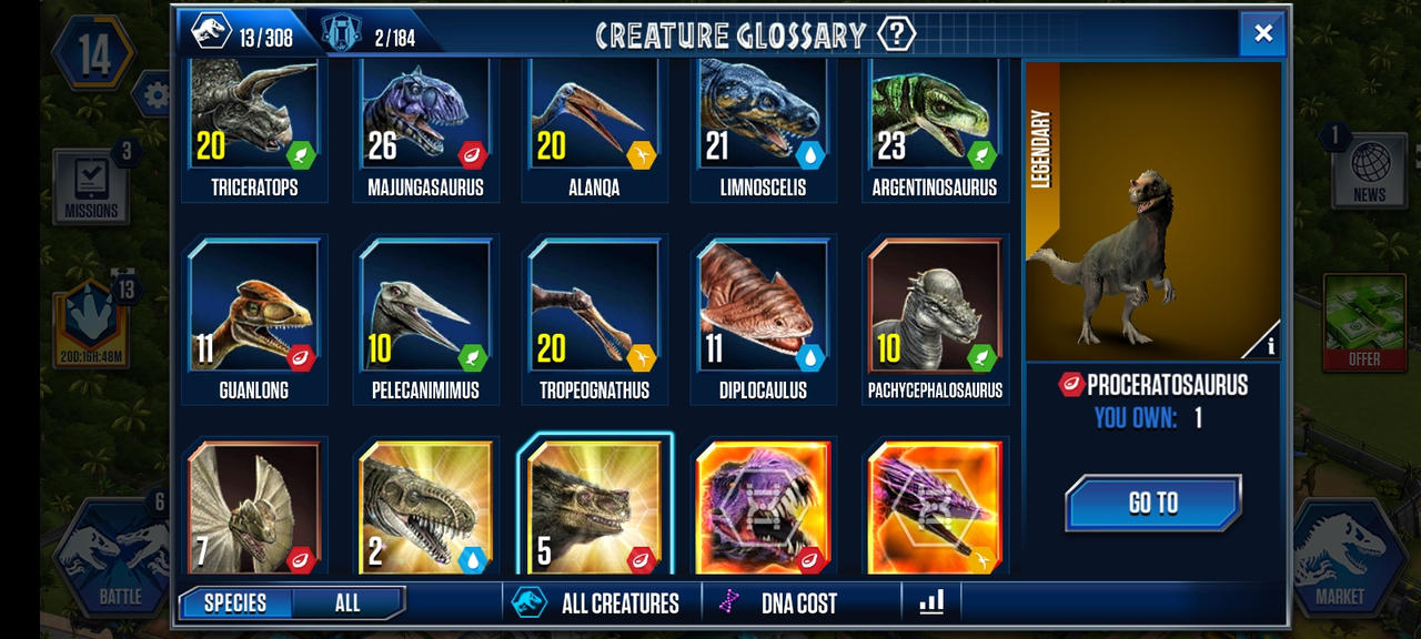 Croczilla Game Day 3 of playing Jurassic World The Game by Croczilla2062 on DeviantArt