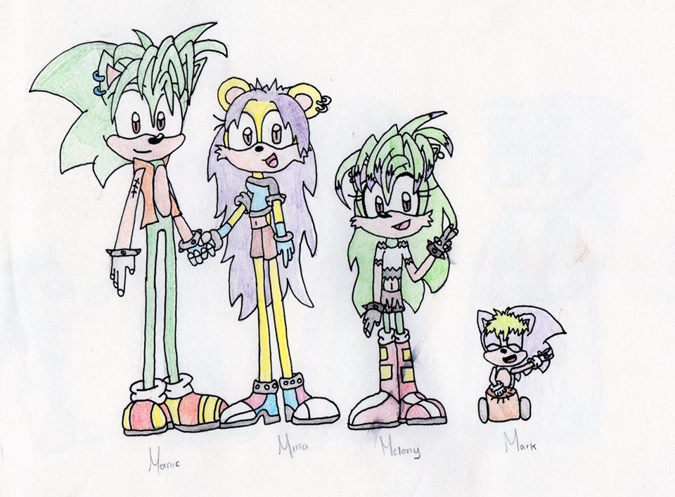 Sonic, Shadow and Silver Kids by Mellissafox9 on DeviantArt