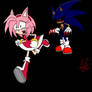 Amy and sonic exe.