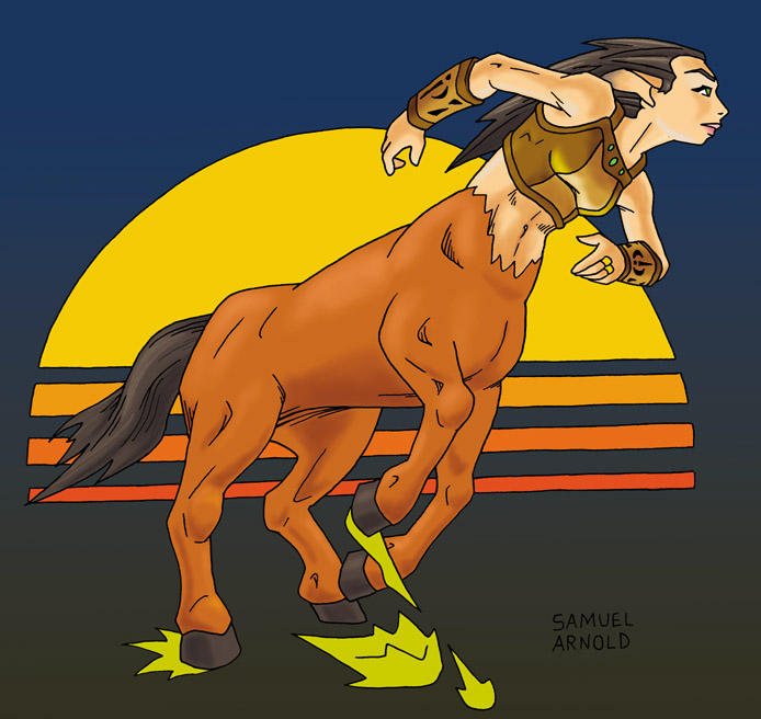 Sunset Centaur