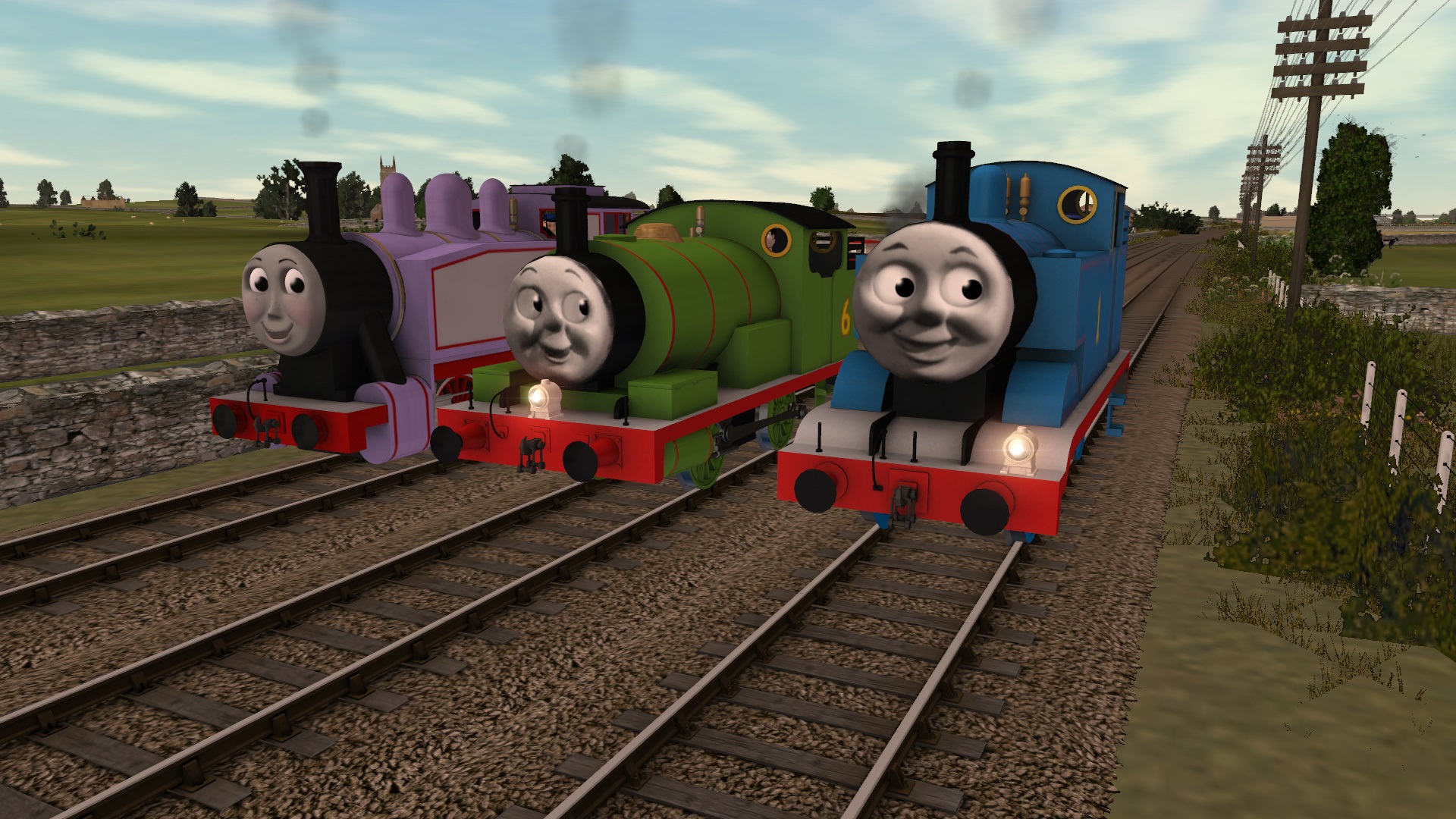 The Tank Engine Trio! by MrMenRaymanFan2001 on DeviantArt