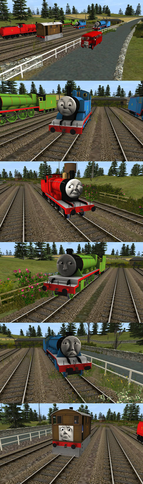 the 1st red engine mike for free to use by DiamondAalpha1 on DeviantArt