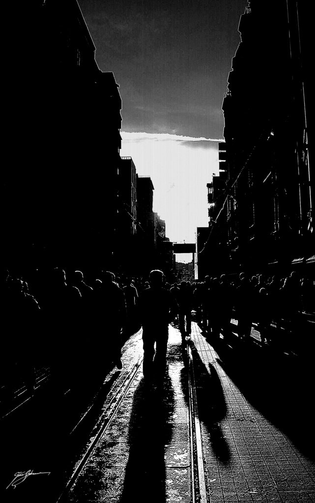 Istiklal in BW by Gnshksvr