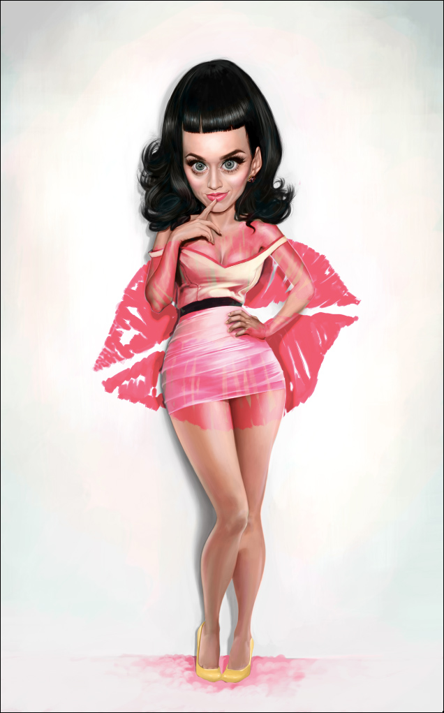 Katy Perry Caricature