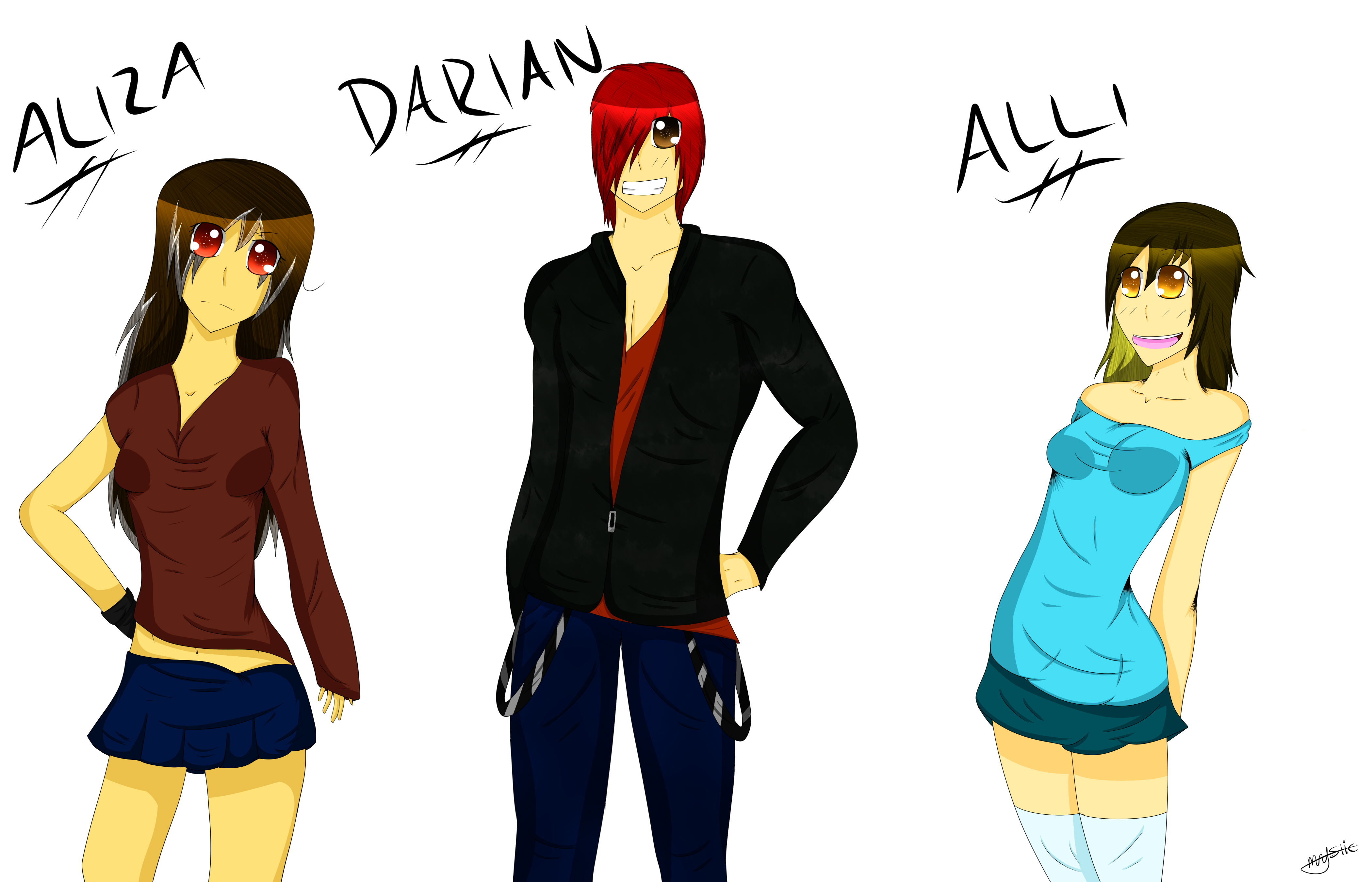 Alena and Dylan's Kids: Aliza, Darian, and Alli