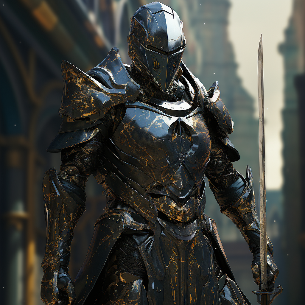 Sci-Fi Knight by Scarday on DeviantArt