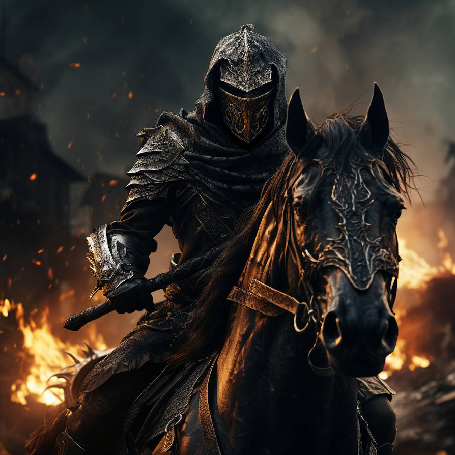 Knight At The Races Knight with Horse by Scarday on DeviantArt