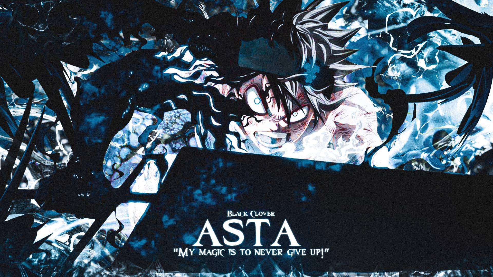 Asta Wallpaper Black Clover sem texto by GamerRevolupcao on DeviantArt