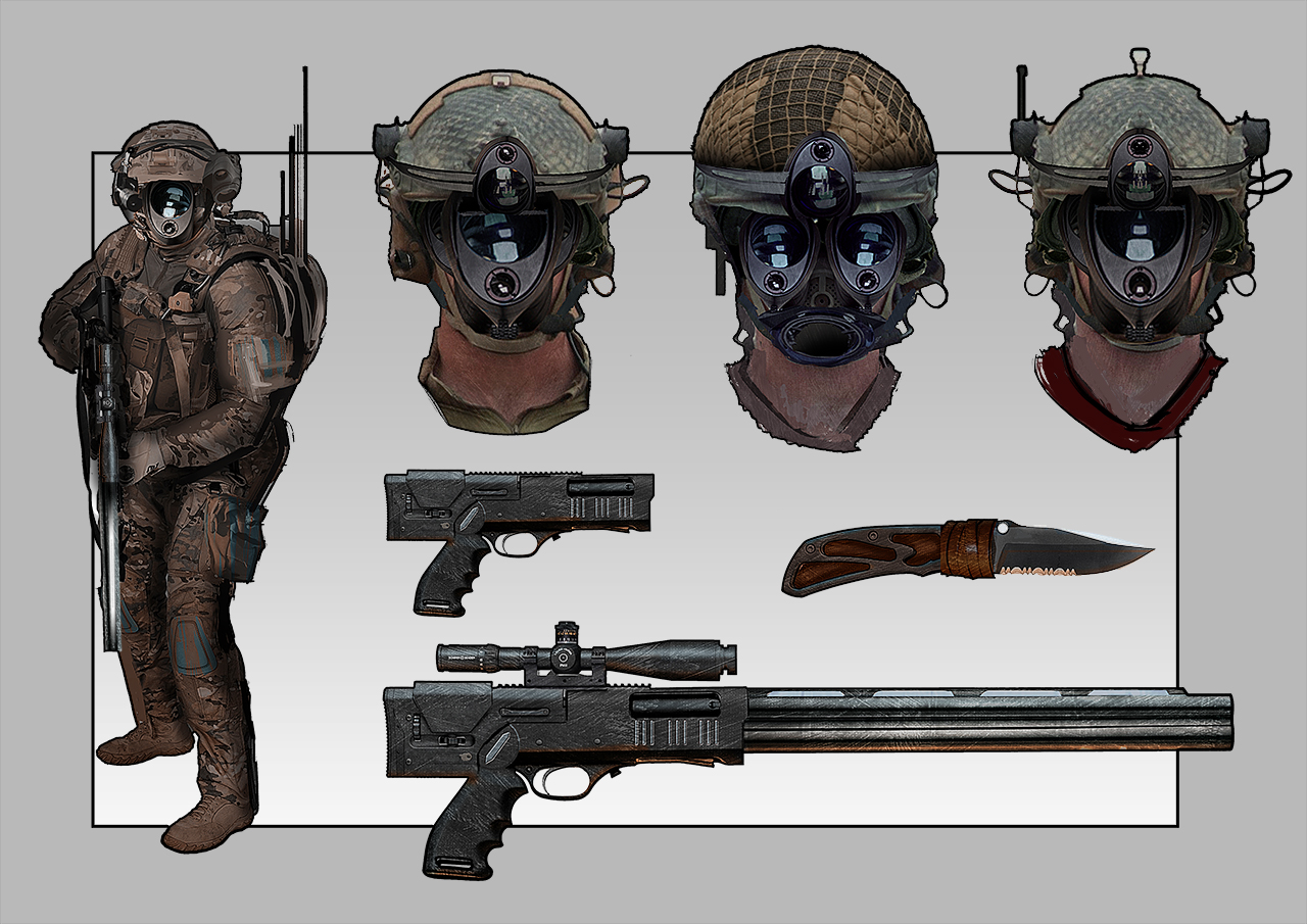 Soldier Concept Art