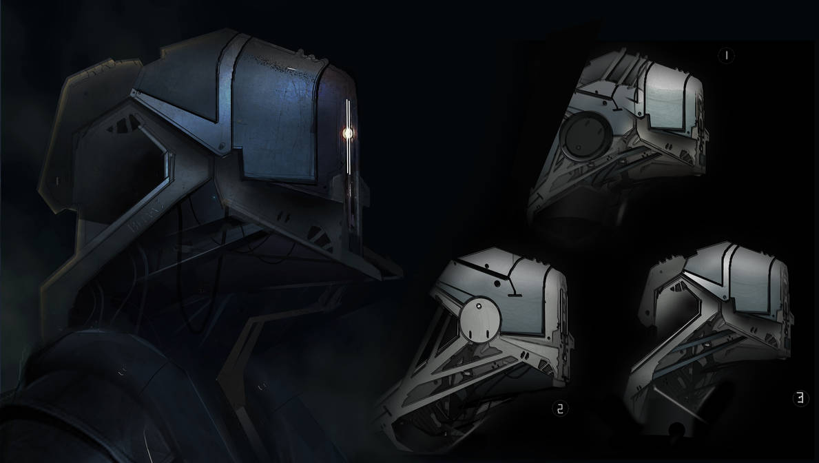 mecha concept art by Remidubois on DeviantArt