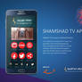 Shamshad TV UI Design