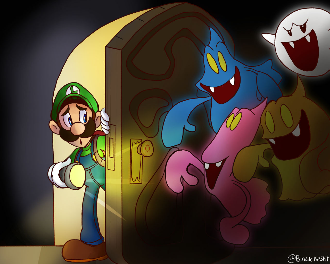 I ain't 'fraid of no ghost by Bubblepopspit on DeviantArt