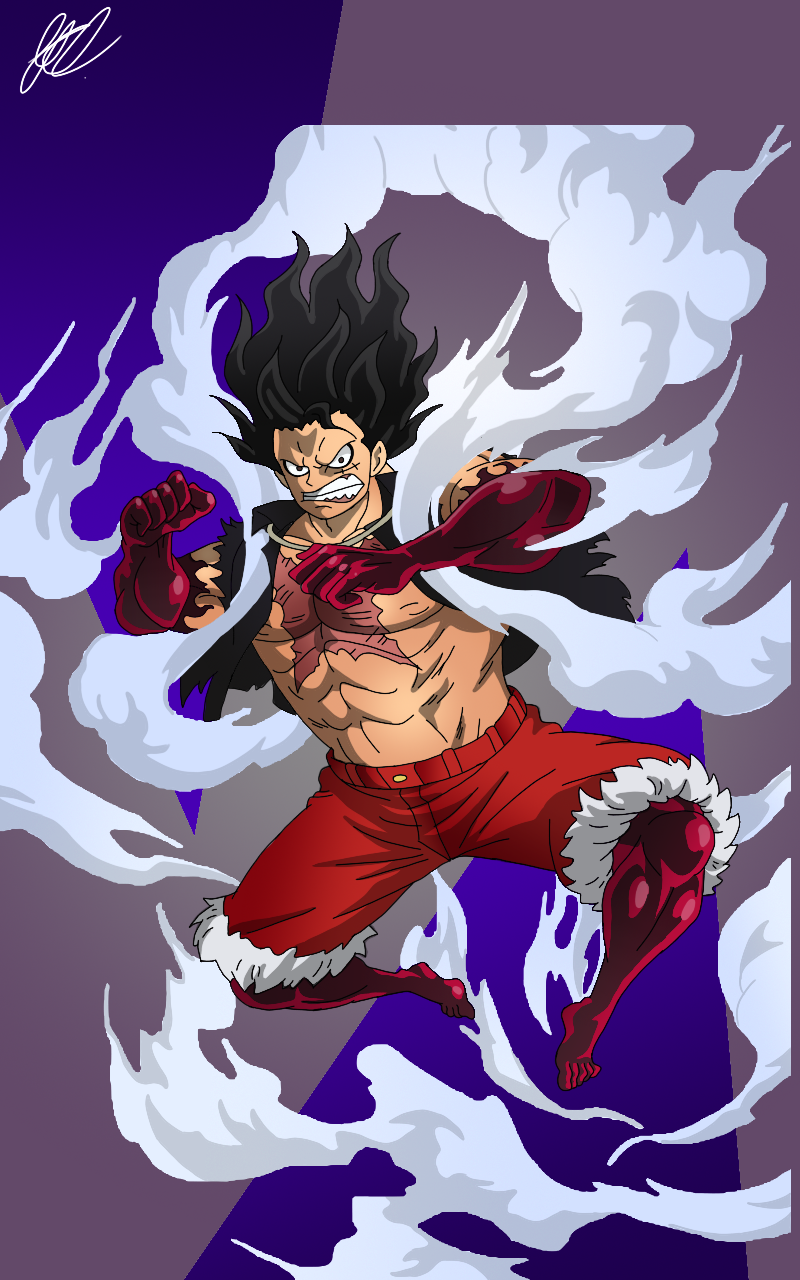 Luffy Gear 4th Snakeman Completed By Gared963 On Deviantart