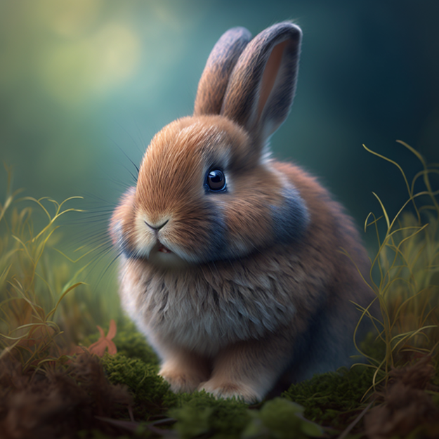 Bunny Rabbit, AI Art by bwtdozer on DeviantArt