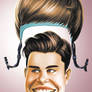 Justin Bieber Caricature
