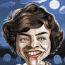 Harry Styles as a zombie