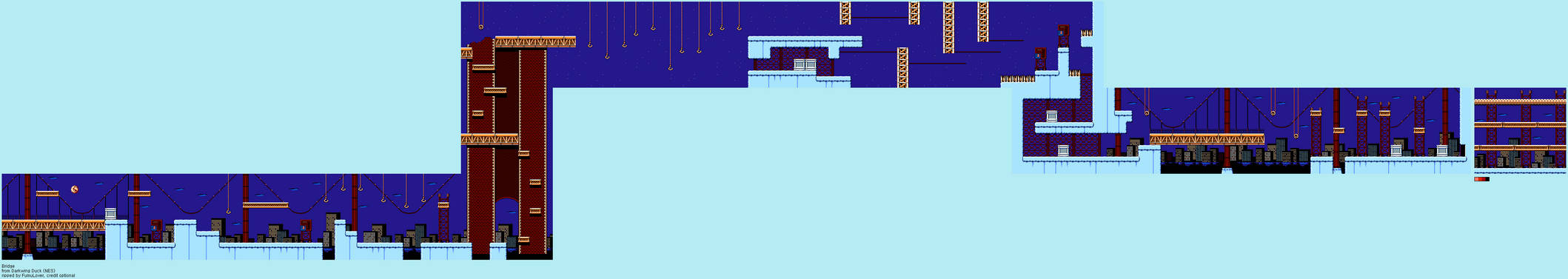 Nes Racing Game Bridge Darkwing Duck (NES) - Bridge by RetroGuy1990 on DeviantArt