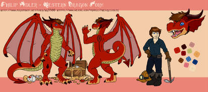 Philip Adler - Western Dragon Form [Reference]