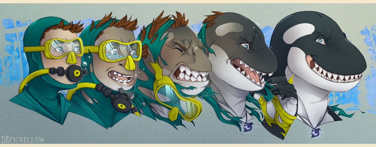 The Orca Diver - Full Sequence by Pheagle-Adler on DeviantArt