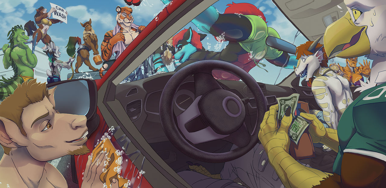 Car Wash Animation Deviantart Car Wash by Pheagle-Adler on DeviantArt