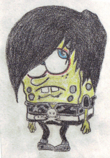 Emo Spongebob By Karebear17 On DeviantArt emo-spongebob-by-karebear17-on-deviantart