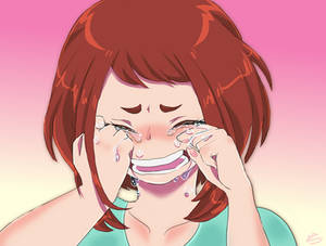 My Hero Academia - Ochako Crying