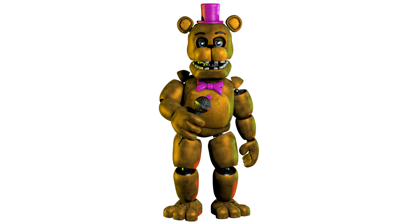 FNAF 2: Toy Fredbear (Golden Freddy) Full Body by Estevamgamer on DeviantArt