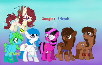 Google plus friends by Undertaleiscool13