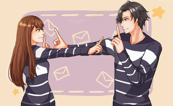 Jumin and MC - Koi Dance