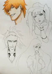 Bleach characters, wip