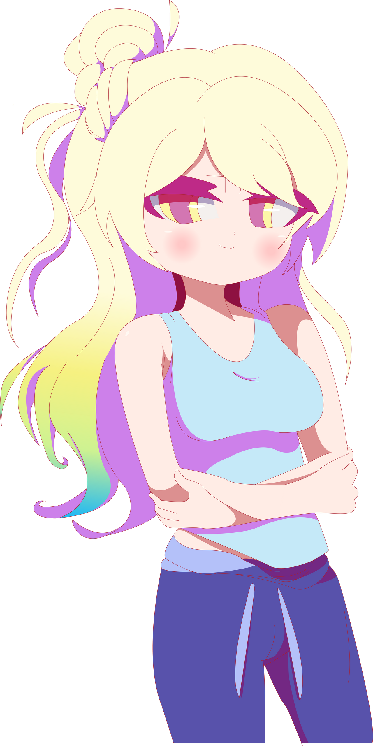 Jecka but with diff shading color by veryrealperson27 on DeviantArt