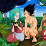 Bulma and Vegeta - Tarzan Spoof