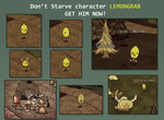 LEMONGRAB Don't Starve character by Foxygene