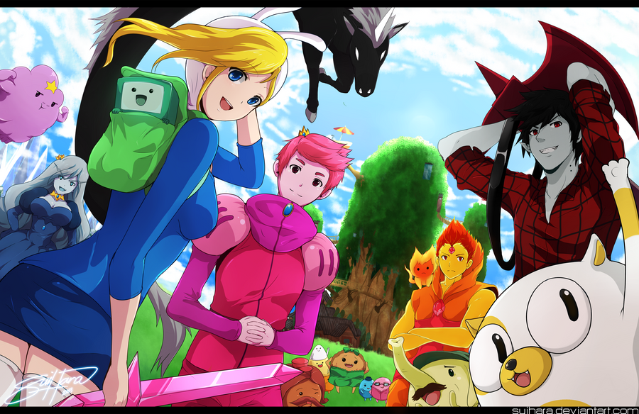 Genderbent Adventure Time! by Suihara on DeviantArt